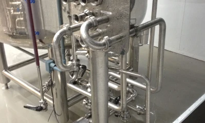 Montagem de Tubulação Industrial para Laticínios 