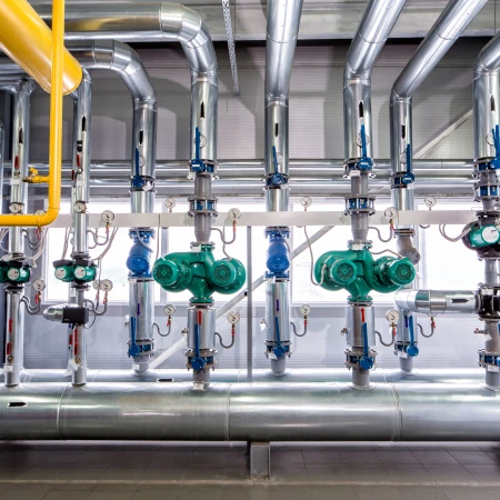 Tubulação Industrial de Vapor